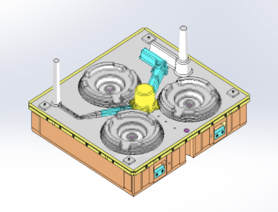 Sand mold casting